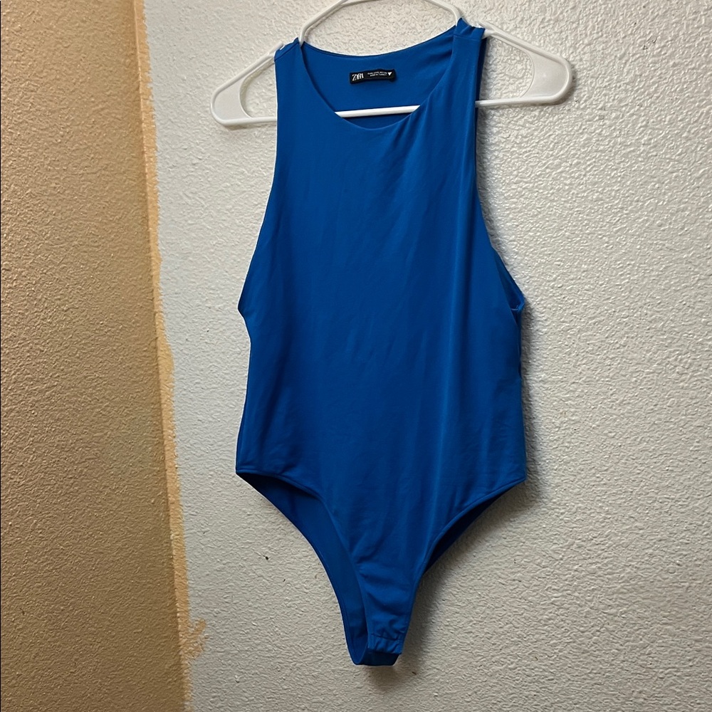 Zara Vibrant Blue women’s bodysuit